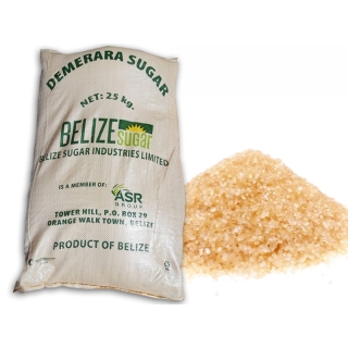 CUKIER TRZCINOWY NIERAFINOWANY DEMERARA 25 kg 1800-2400 IQUMSA